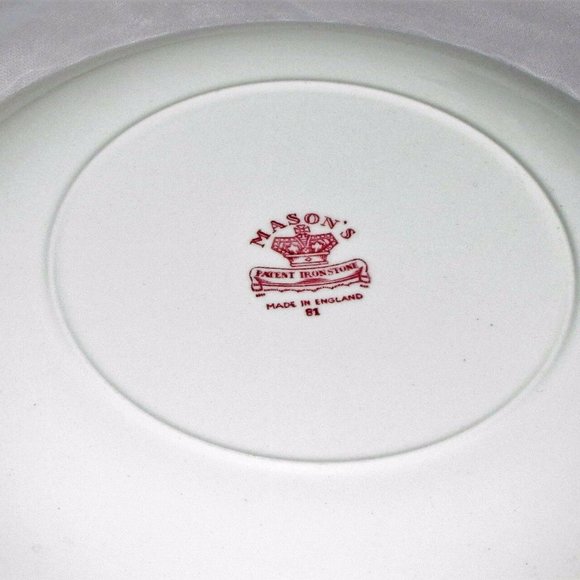Charles & Diana Royal Wedding Mason's Pink Commemorative Collector Plate Vintage - Picture 6 of 7